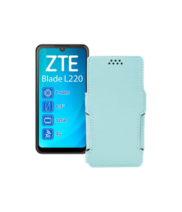 Чохол-книжка з екошкіри для телефону ZTE Blade L220