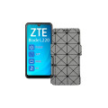 Чохол-книжка з екошкіри для телефону ZTE Blade L220