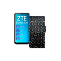 Чохол-книжка з екошкіри для телефону ZTE Blade L220