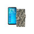 Чохол-книжка з екошкіри для телефону ZTE Blade L220