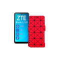 Чохол-книжка з екошкіри для телефону ZTE Blade L220