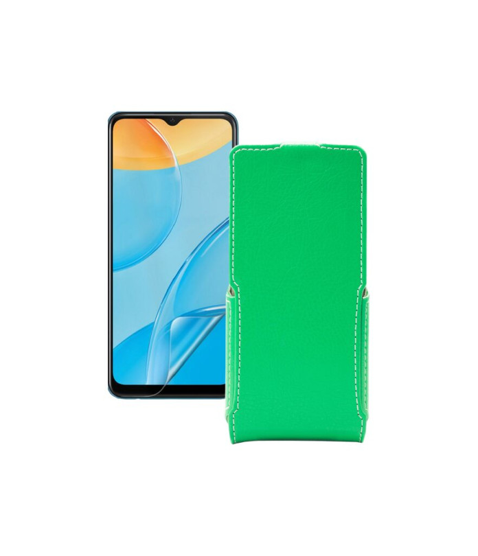 Чохол-флип з екошкіри для телефону OPPO A35