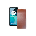 Чохол-флип з екошкіри для телефону Motorola Moto G72