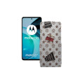 Чохол-флип з екошкіри для телефону Motorola Moto G72