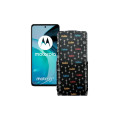 Чохол-флип з екошкіри для телефону Motorola Moto G72