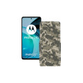 Чохол-флип з екошкіри для телефону Motorola Moto G72