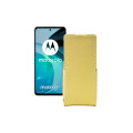 Чохол-флип з екошкіри для телефону Motorola Moto G72