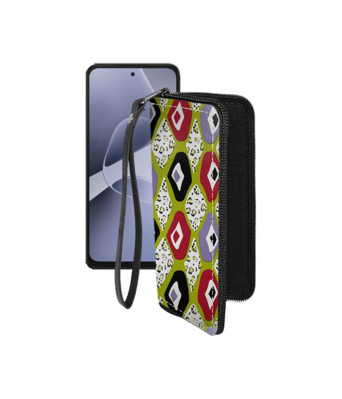 Чохол-гаманець з екошкіри для телефону Infinix Hot 60i