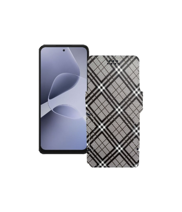 Чохол-книжка з екошкіри для телефону Infinix Hot 60i