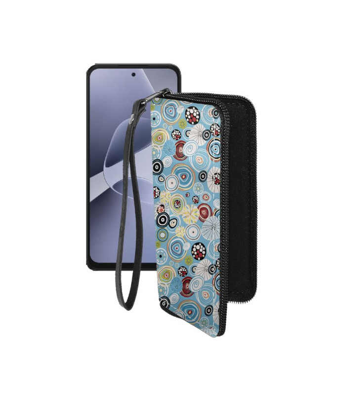 Чохол-гаманець з екошкіри для телефону Infinix Hot 60i