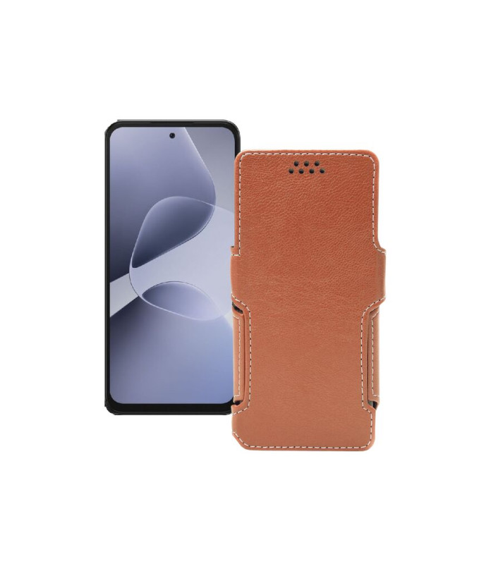 Чохол-книжка з екошкіри для телефону Infinix Hot 60i