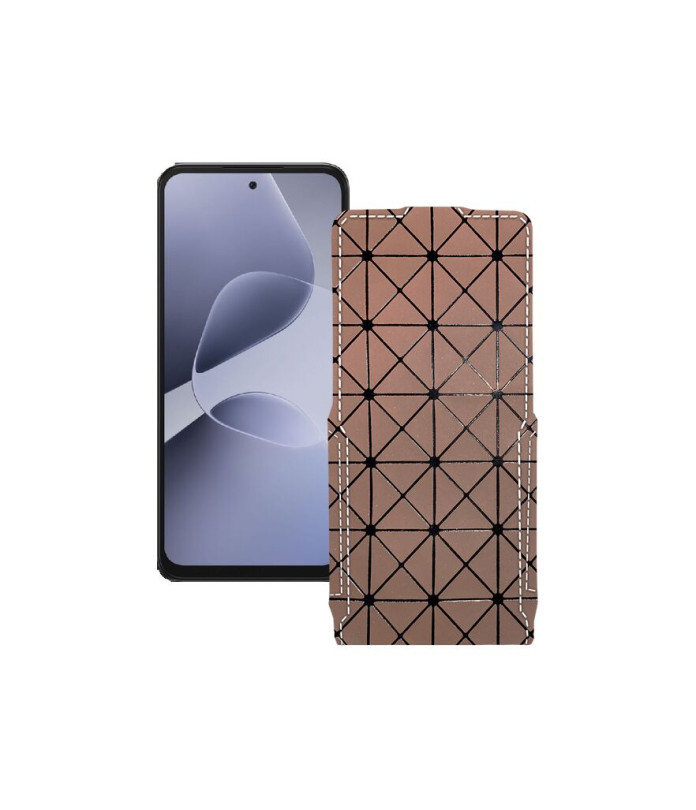 Чохол-флип з екошкіри для телефону Infinix Hot 60i