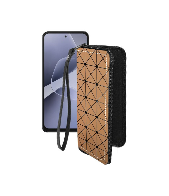 Чохол-гаманець з екошкіри для телефону Infinix Hot 60i