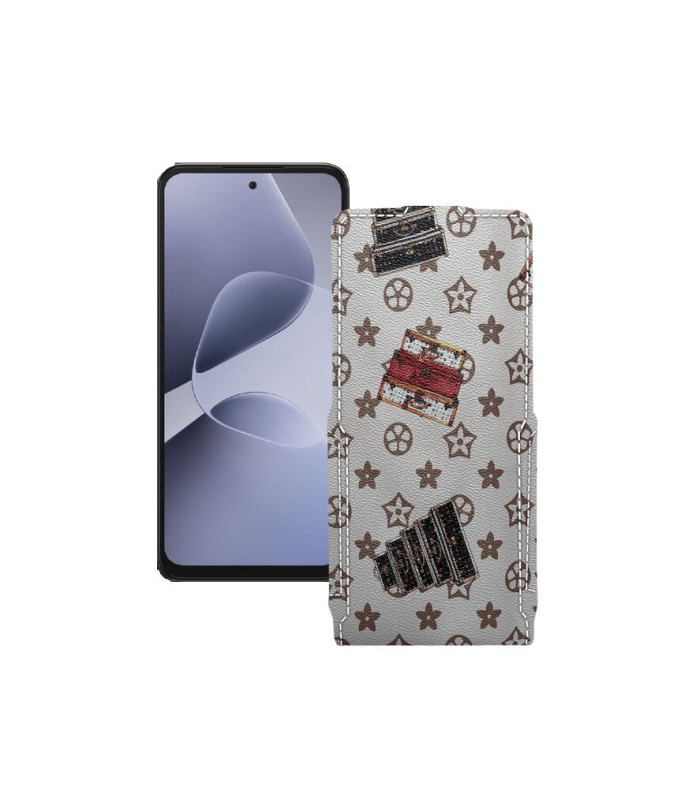 Чохол-флип з екошкіри для телефону Infinix Hot 60i