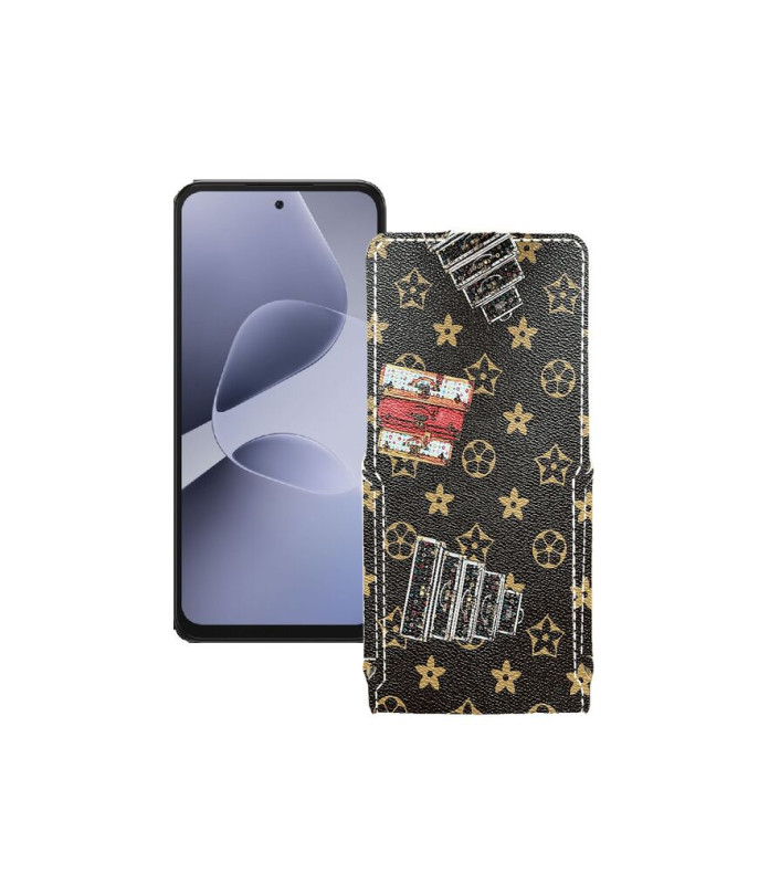 Чохол-флип з екошкіри для телефону Infinix Hot 60i