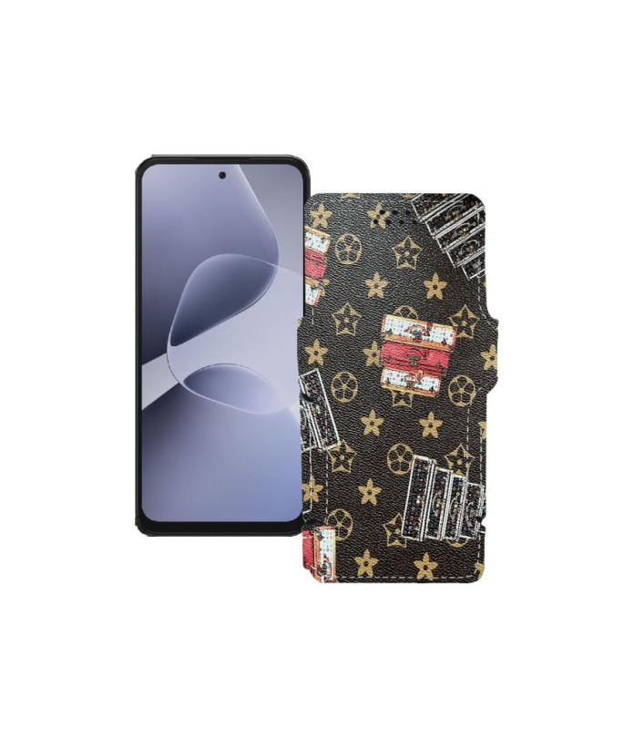 Чохол-книжка з екошкіри для телефону Infinix Hot 60i