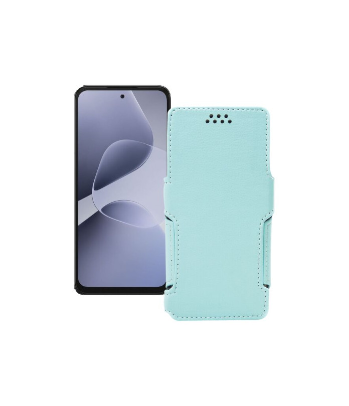 Чохол-книжка з екошкіри для телефону Infinix Hot 60i