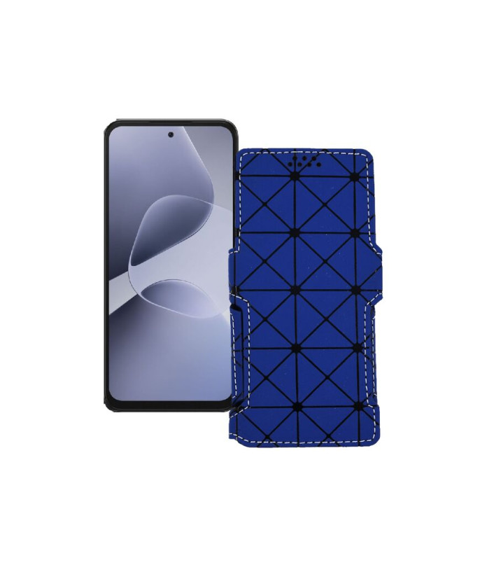 Чохол-книжка з екошкіри для телефону Infinix Hot 60i