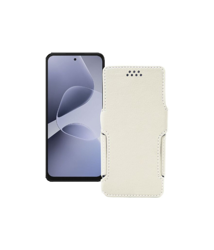 Чохол-книжка з екошкіри для телефону Infinix Hot 60i