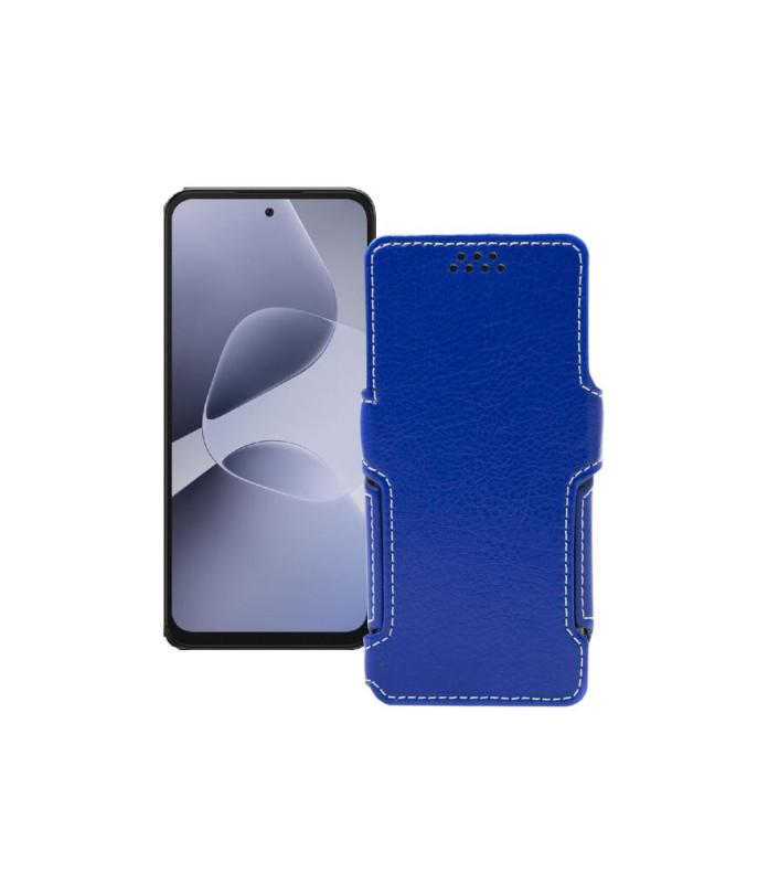 Чохол-книжка з екошкіри для телефону Infinix Hot 60i