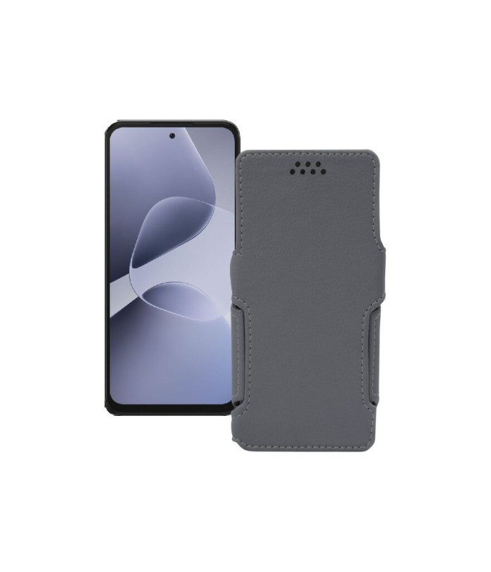 Чохол-книжка з екошкіри для телефону Infinix Hot 60i