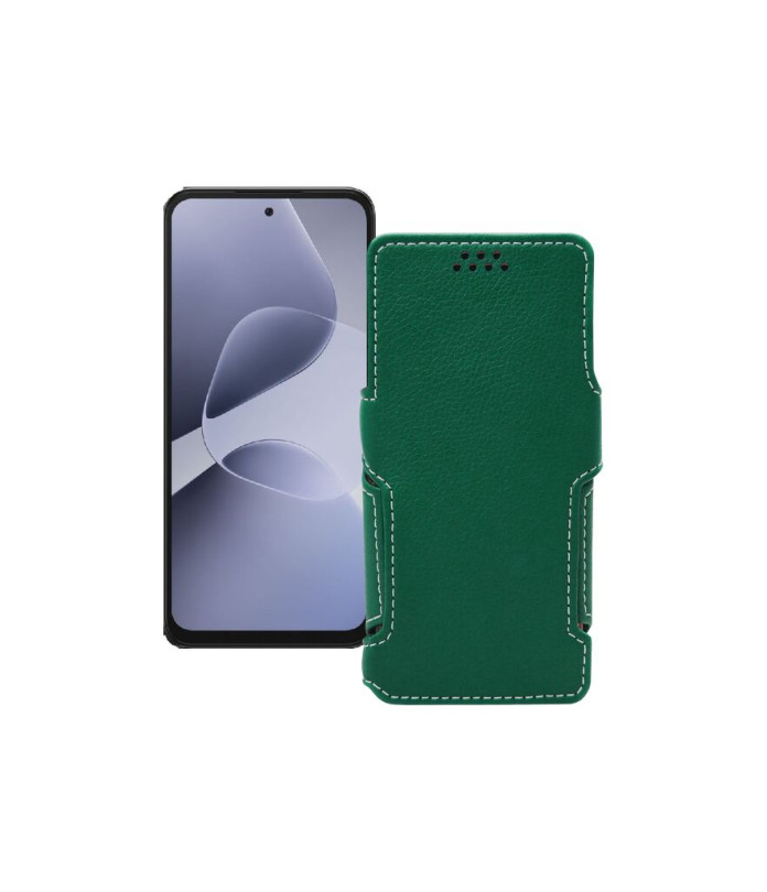 Чохол-книжка з екошкіри для телефону Infinix Hot 60i