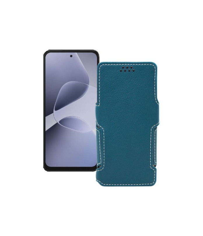 Чохол-книжка з екошкіри для телефону Infinix Hot 60i