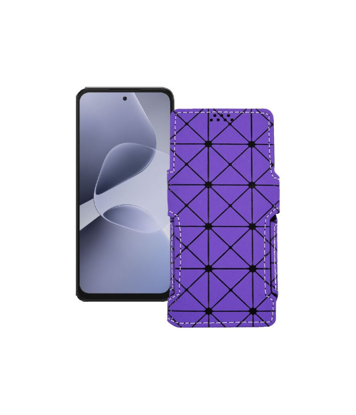 Чохол-книжка з екошкіри для телефону Infinix Hot 60i