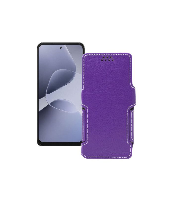 Чохол-книжка з екошкіри для телефону Infinix Hot 60i