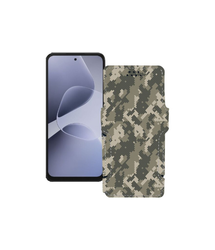 Чохол-книжка з екошкіри для телефону Infinix Hot 60i