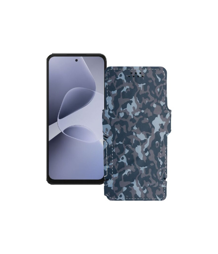 Чохол-книжка з екошкіри для телефону Infinix Hot 60i