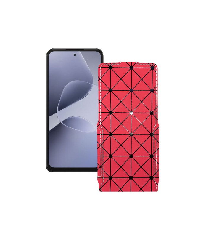 Чохол-флип з екошкіри для телефону Infinix Hot 60i