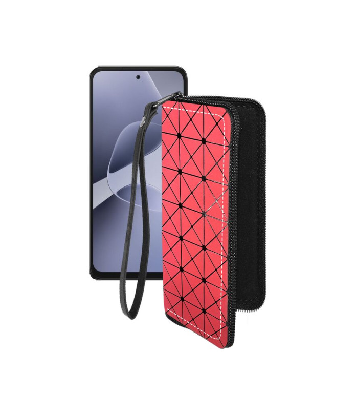 Чохол-гаманець з екошкіри для телефону Infinix Hot 60i