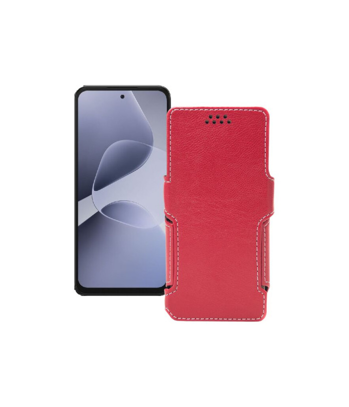 Чохол-книжка з екошкіри для телефону Infinix Hot 60i