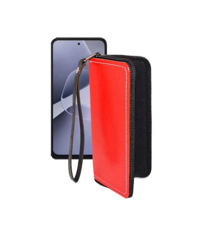 Чохол-гаманець з екошкіри для телефону Infinix Hot 60i