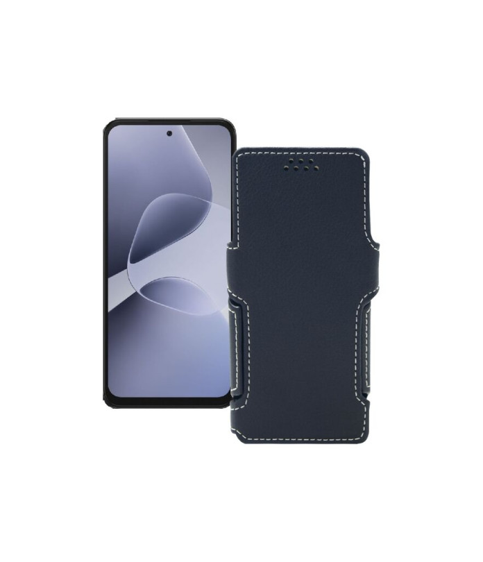 Чохол-книжка з екошкіри для телефону Infinix Hot 60i