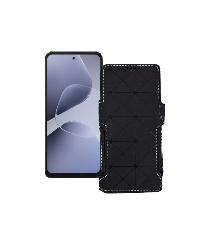 Чохол-книжка з екошкіри для телефону Infinix Hot 60i