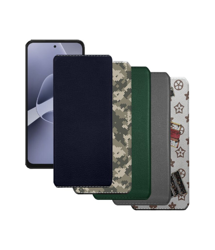 Накладка з екошкіри для телефону Infinix Hot 60i