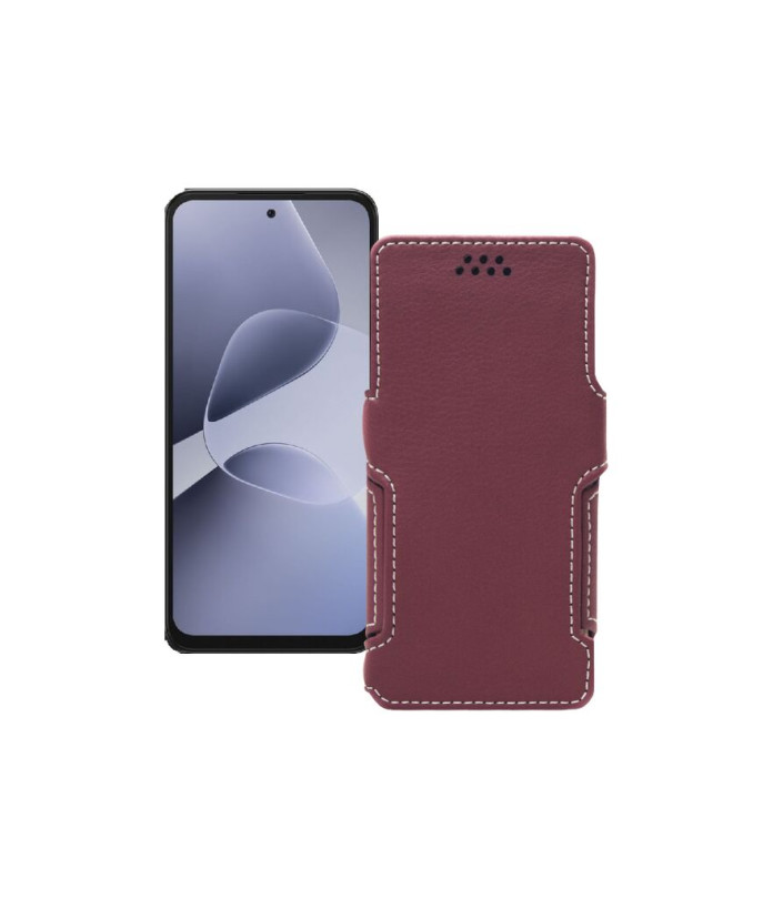 Чохол-книжка з екошкіри для телефону Infinix Hot 60i