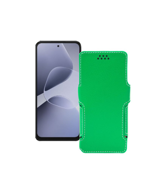 Чохол-книжка з екошкіри для телефону Infinix Hot 60i