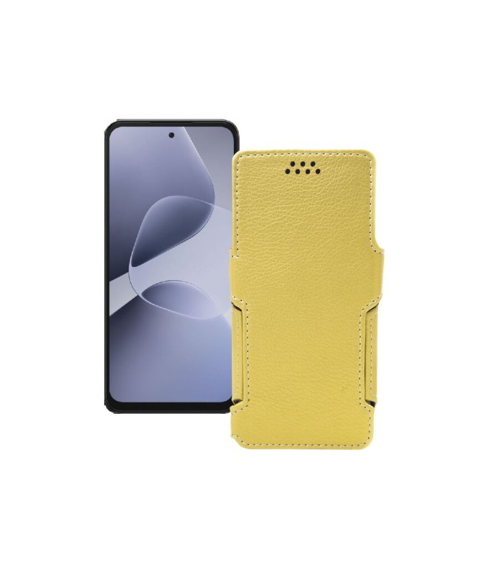 Чохол-книжка з екошкіри для телефону Infinix Hot 60i