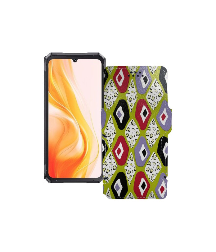 Чохол-книжка з екошкіри для телефону Cubot KingKong 11