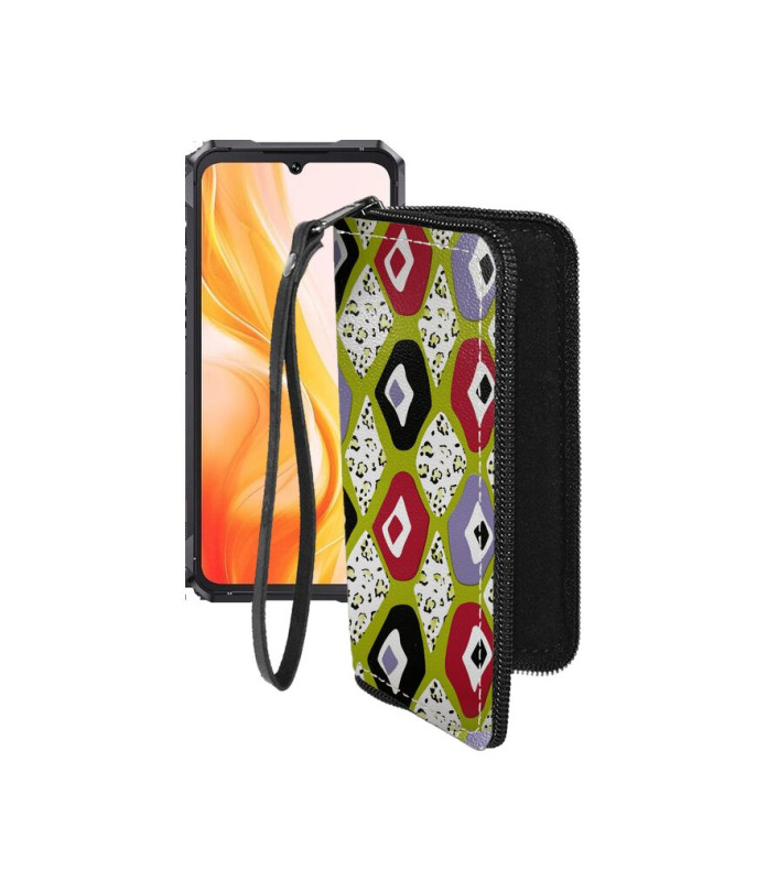 Чохол-гаманець з екошкіри для телефону Cubot KingKong 11