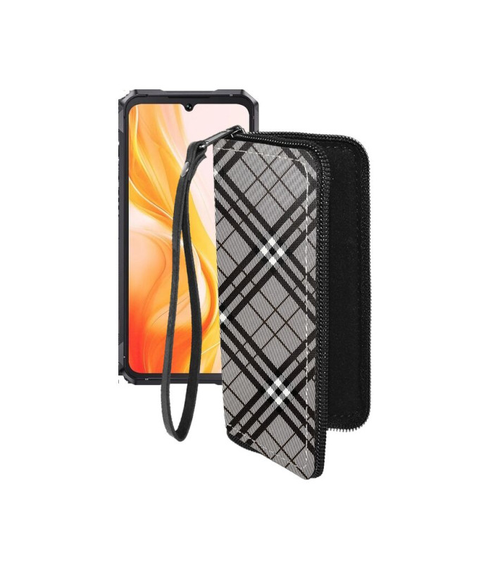 Чохол-гаманець з екошкіри для телефону Cubot KingKong 11