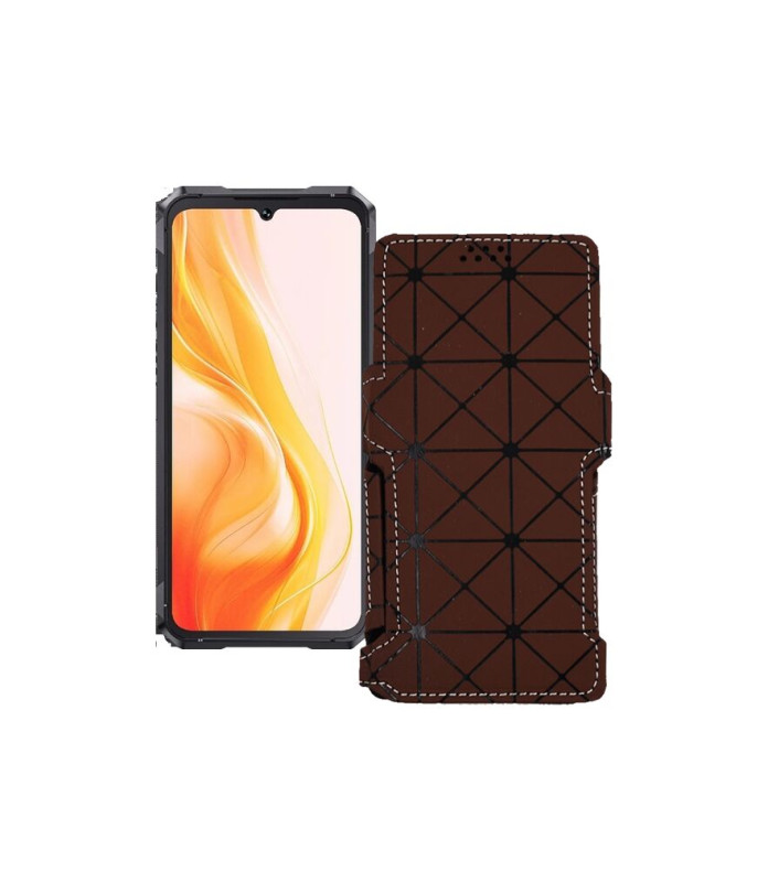 Чохол-книжка з екошкіри для телефону Cubot KingKong 11