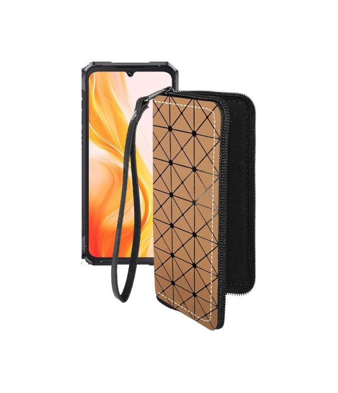 Чохол-гаманець з екошкіри для телефону Cubot KingKong 11