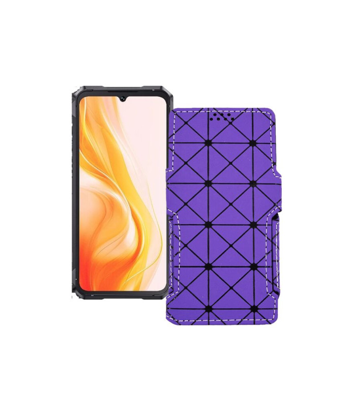 Чохол-книжка з екошкіри для телефону Cubot KingKong 11