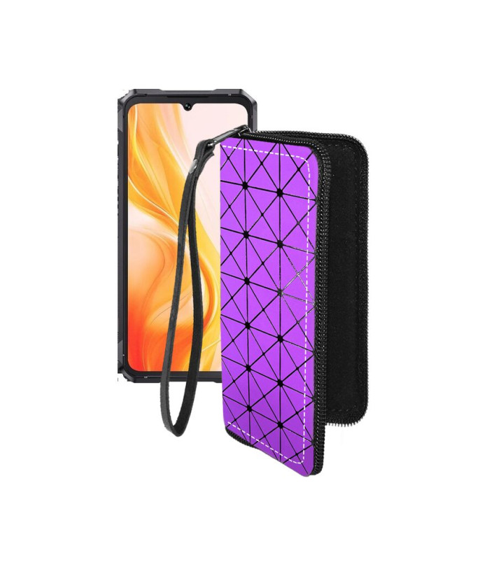 Чохол-гаманець з екошкіри для телефону Cubot KingKong 11