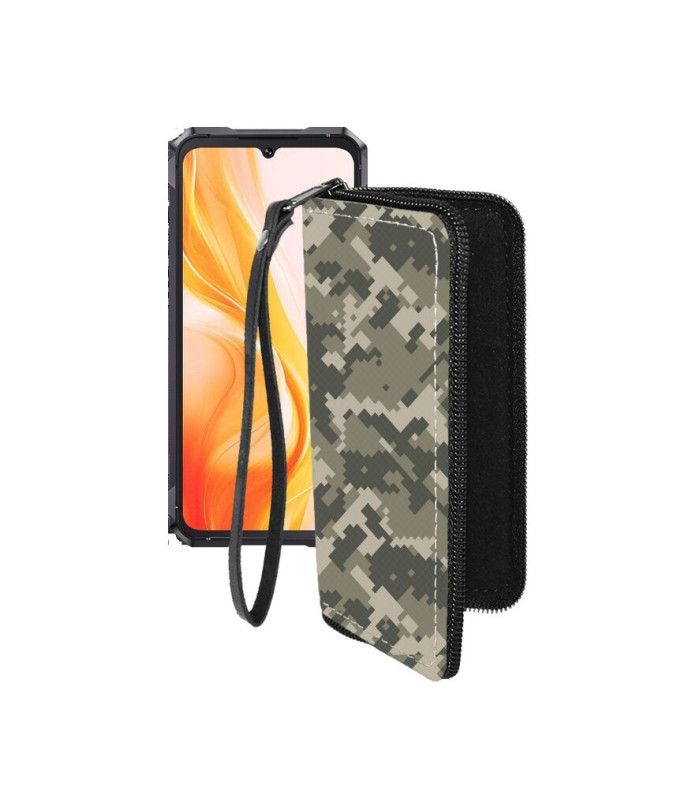 Чохол-гаманець з екошкіри для телефону Cubot KingKong 11