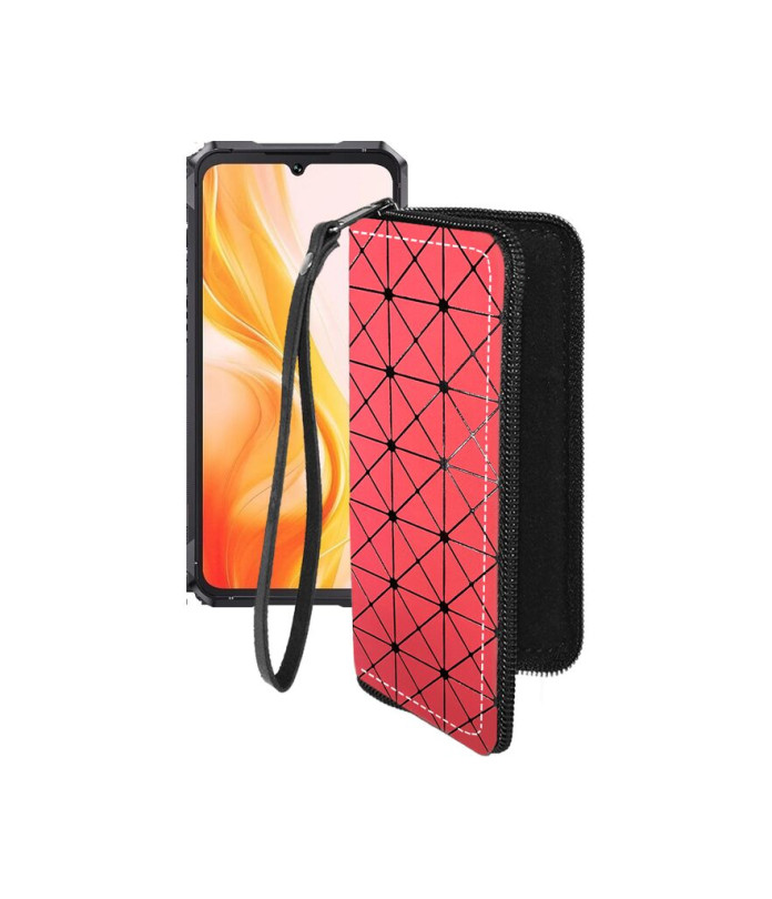 Чохол-гаманець з екошкіри для телефону Cubot KingKong 11